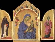 The Virgin Mary and angel predictor,Saint Duccio